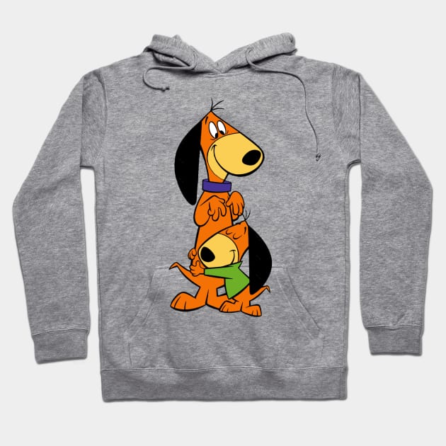 Augie Doggie And Doggie Daddy Hugs Hoodie by szymkowski